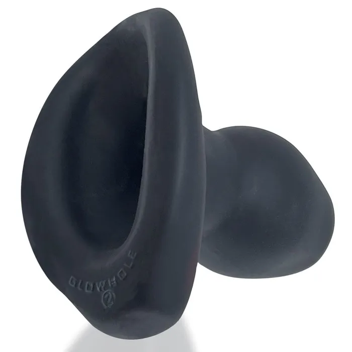 2024 Holiday Sale Vibrators | MORPH-HOLE: Ultimate Stretch & Gape Toy in Velvety Black Ice