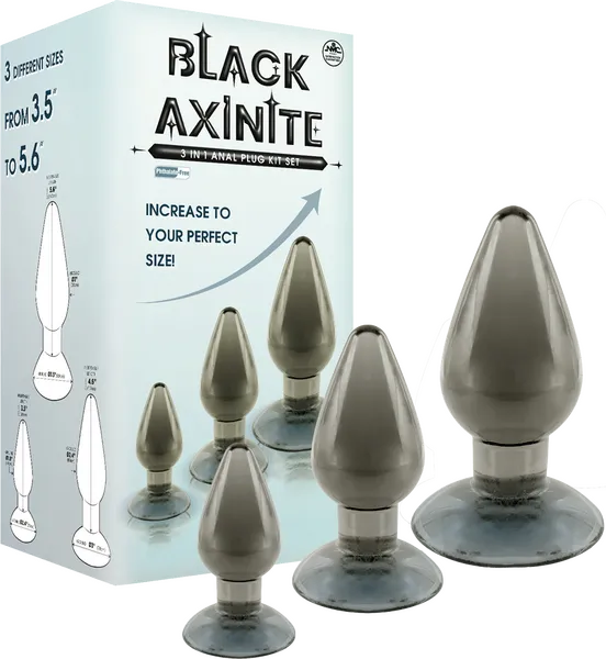 Anal 3 In 1 Anal Plug Kit Set Excellent Power