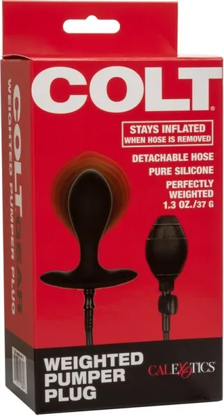 Anal California Exotic Novelties Weighted Pumper Plug