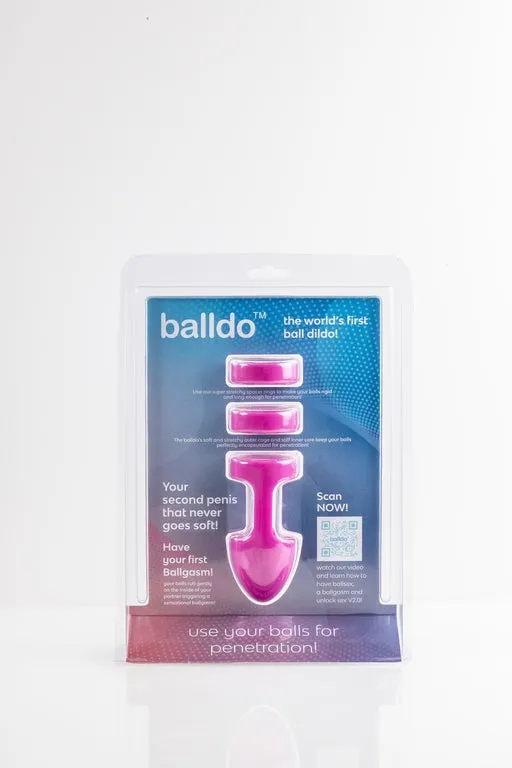 Anal Nadgerz Inc Balldo Set Purple