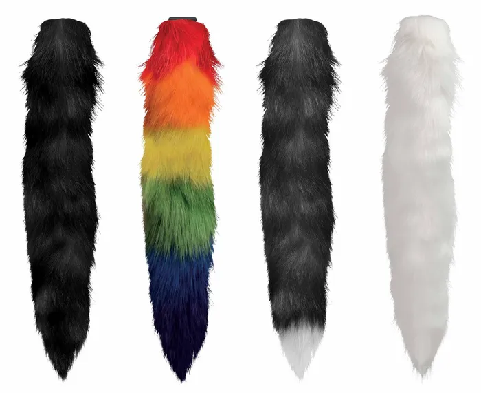 Anal | Tailz Interchangeable White Fox Tail