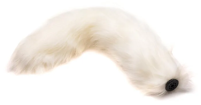 Anal | Tailz Interchangeable White Fox Tail