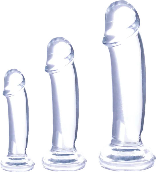Anal | Triple Lover 3 In 1 Training Kit (Clear) - Excellent Power Anal | Triple Lover 3 In 1 Training Kit (Clear) - Excellent Power