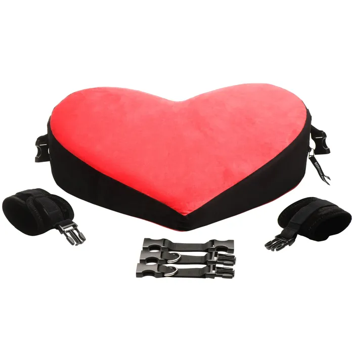 Bondage Love Pillow Blackred XR Brands Vibrators