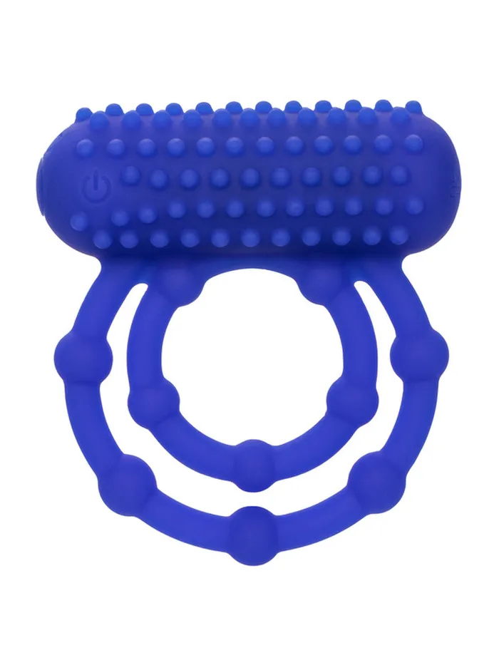 CalExotics SILICONE RECHARGEABLE 10 BEAD MAXIMUS RING | Male Sex Toys CalExotics SILICONE RECHARGEABLE 10 BEAD MAXIMUS RING | Male Sex Toys