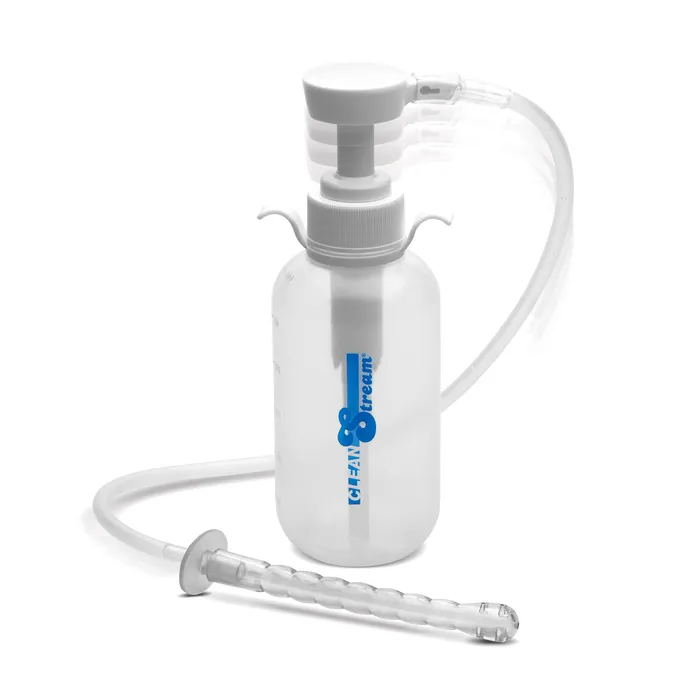 Cleanstream Male Sex Toys | Pump Action Enema Bottle with Nozzle