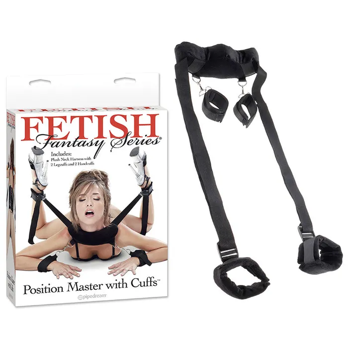 Couples | Pipedream Fetish Fantasy Series Position Master With Cuffs - Restraint Set