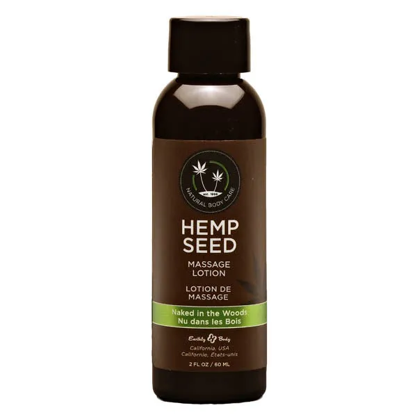 Earthly Body Female Sex Toys | Hemp Seed Massage Lotion - Naked In The Woods (White Tea & Ginger) Scented - 59 ml Bottle Earthly Body Female Sex Toys | Hemp Seed Massage Lotion - Naked In The Woods (White Tea & Ginger) Scented - 59 ml Bottle