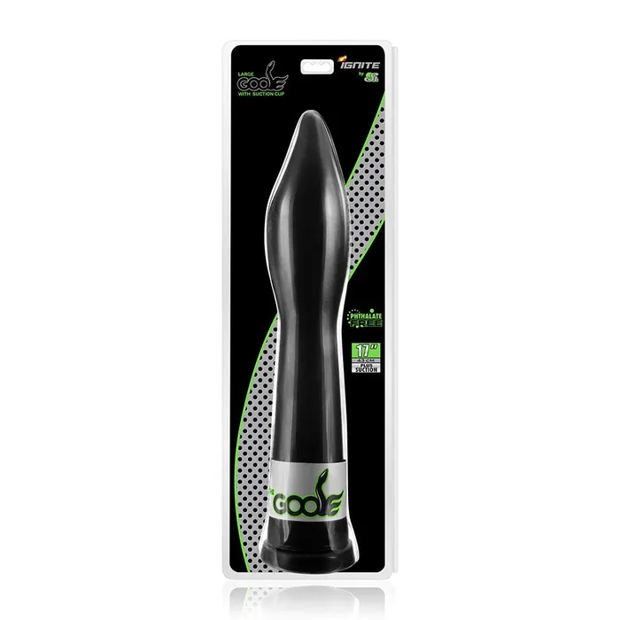 Goose Large w/ Suction Black | Ignite Anal