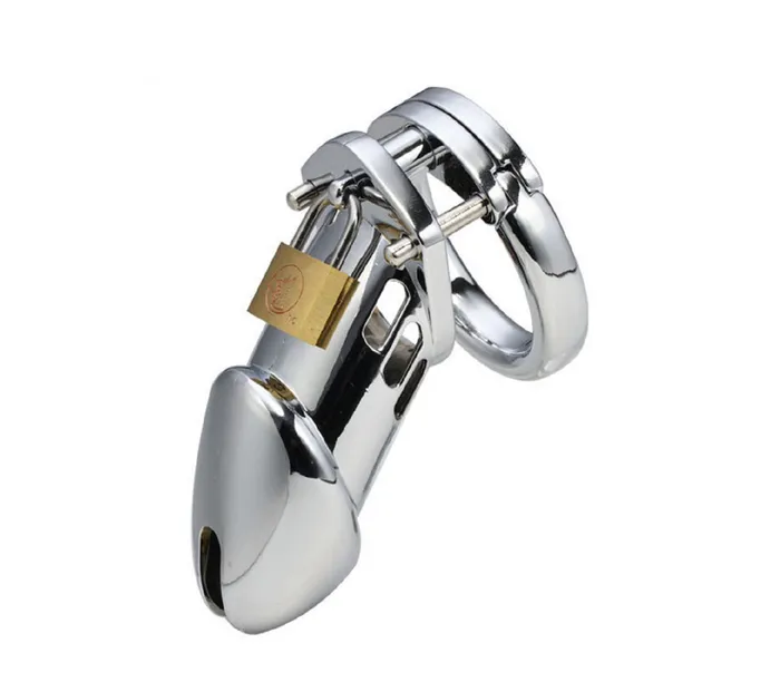 Love In Leather Male Sex Toys LOVE IN LEATHER ALLOY MALE CHASTITY DEVICE 50MM Love In Leather Male Sex Toys LOVE IN LEATHER ALLOY MALE CHASTITY DEVICE 50MM