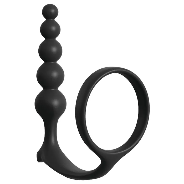 Male Sex Toys | Anal Fantasy Collection Assgasm Cockring Anal Beads - PipeDream