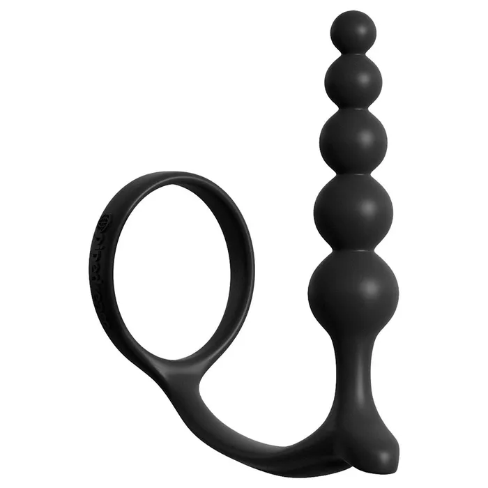 Male Sex Toys | Anal Fantasy Collection Assgasm Cockring Anal Beads - PipeDream