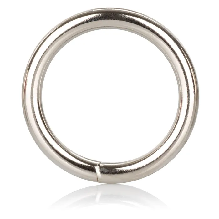 Male Sex Toys Medium Silver Cock Ring California Exotic