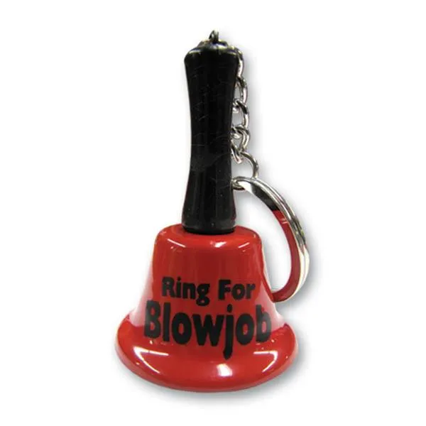 Male Sex Toys Ozze Creations INC Ring For Blowjob Keychain Mini Bell