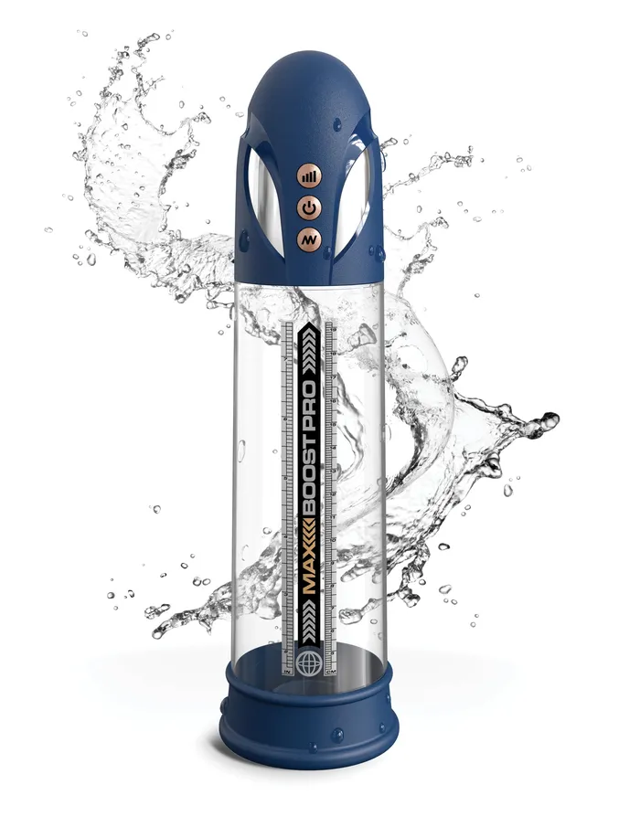 Max Boost Pro Flow Blueclear Pipedream Vibrators