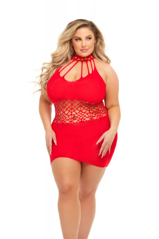 Pink Lipstick Vibrators Rich B Phase Dress Queen Size Red