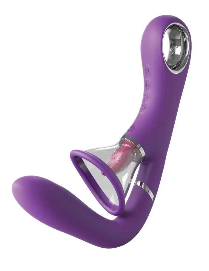 Pipedream Vibrators Fantasy for Her Ultimate Pleasure Pro Purple