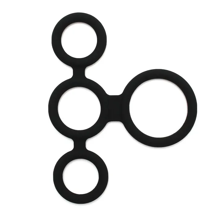 Rimba Quatro Cock Ring And Ball Splitter Rimba Male Sex Toys