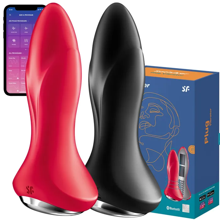 Satisfyer Anal Satisfyer Rotator 1 2 Anal Plug Rotating Vibrating Butt Vibrator APP Sex Toy New