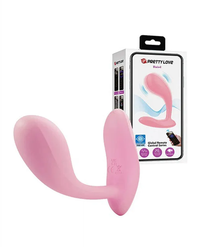 Vibrators Pretty Love Pretty Love Baird Global Remote Series Pink