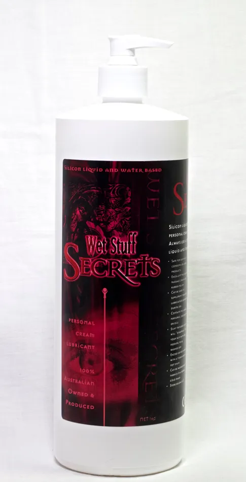 Wet Stuff Lubricants | Wet Stuff Secrets Hybrid Personal Lubricant Silicone Water Cream Sex Lube 1kg