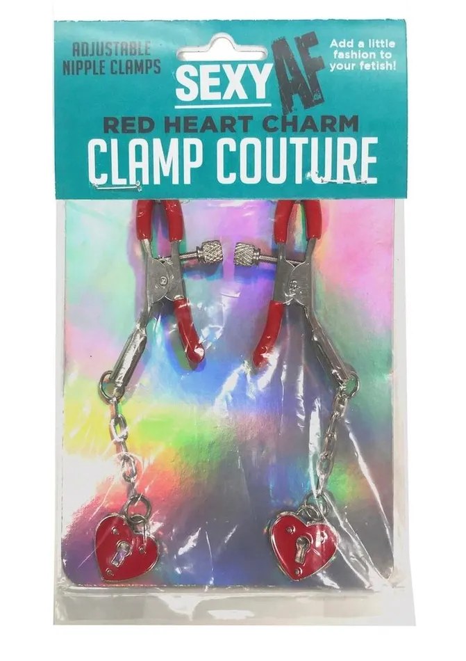 AF Nipple & Clitoral Toys | Sexy AF Nipple Clamps Hearts