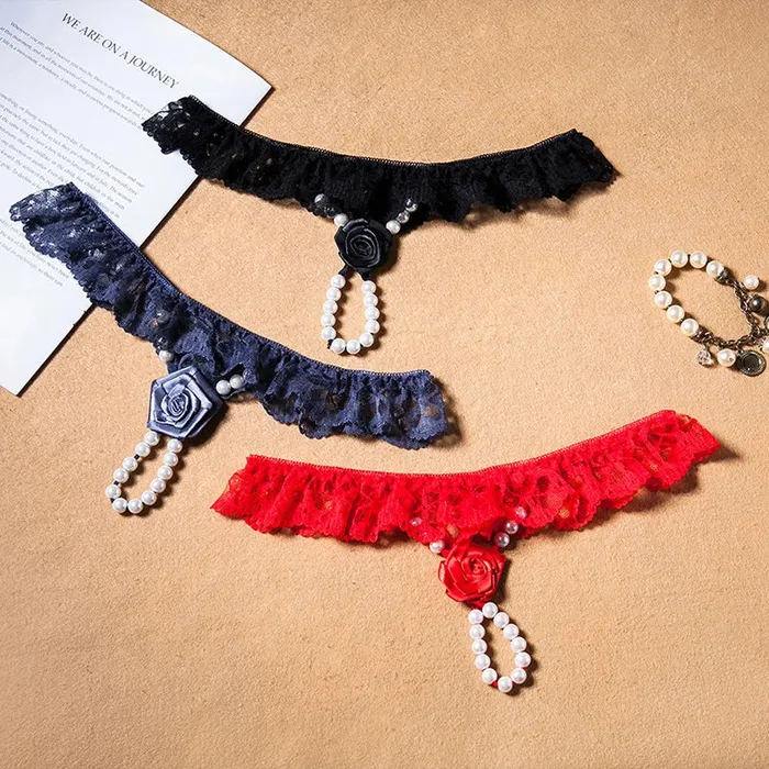Anal | Pik A Pleasure Seductive Pearl G-String Set