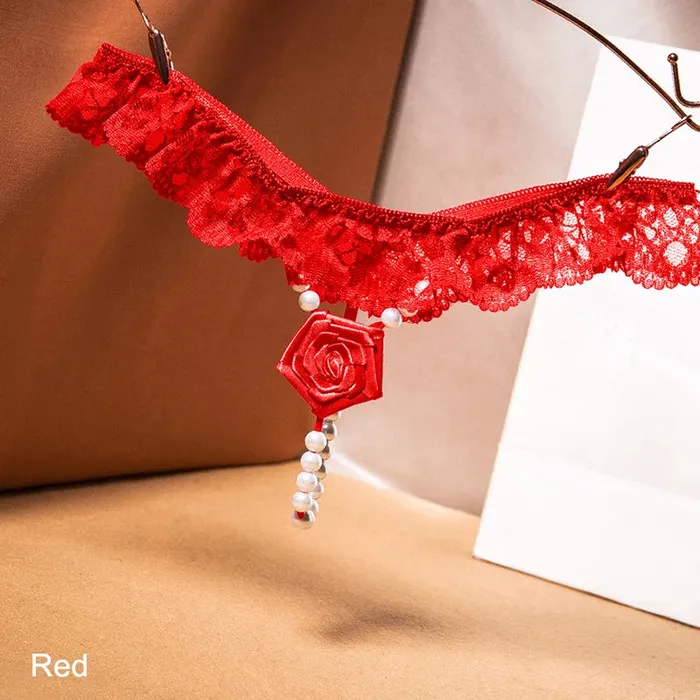Anal | Pik A Pleasure Seductive Pearl G-String Set