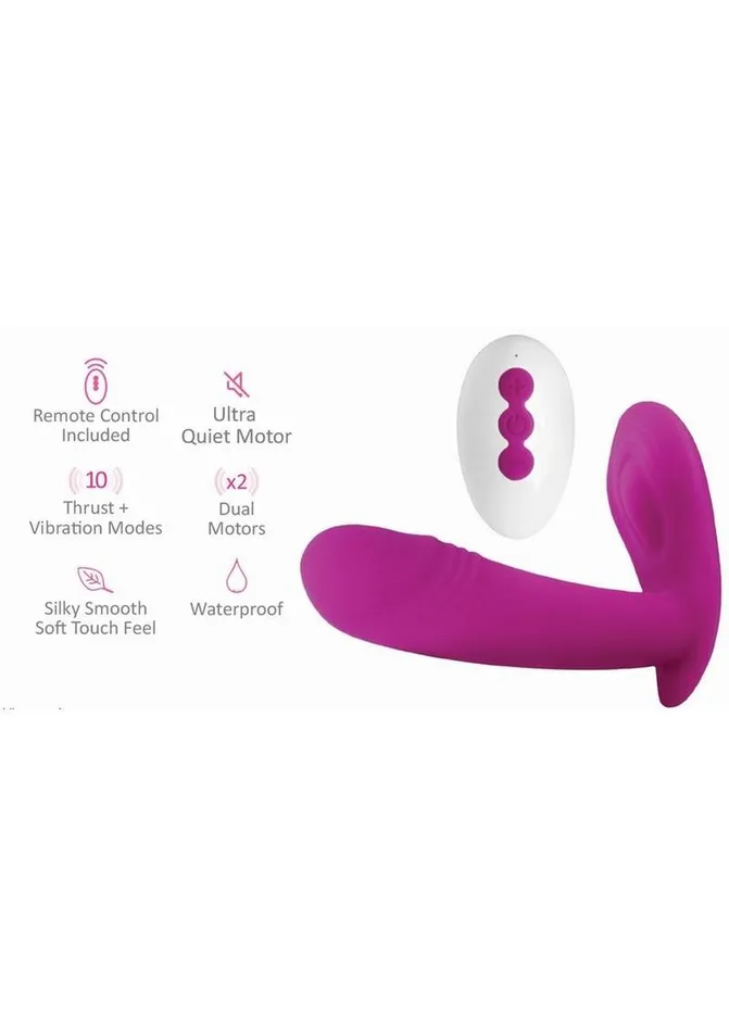 Bliss Power Punch USB Magnetic Rechargeable Silicone Dual Vibe Vibrator Waterproof | Bliss Female Sex Toys