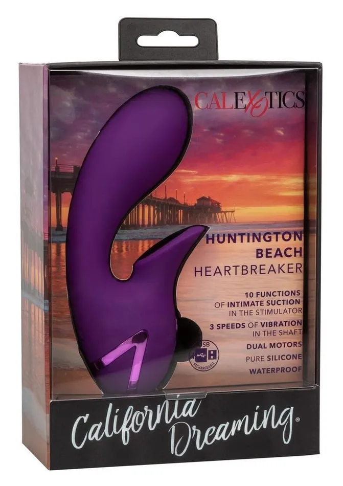 California Dreaming California Dreaming Huntington Beach Heartbreaker Rechargeable Silicone Stimulator | Female Sex Toys California Dreaming California Dreaming Huntington Beach Heartbreaker Rechargeable Silicone Stimulator | Female Sex Toys
