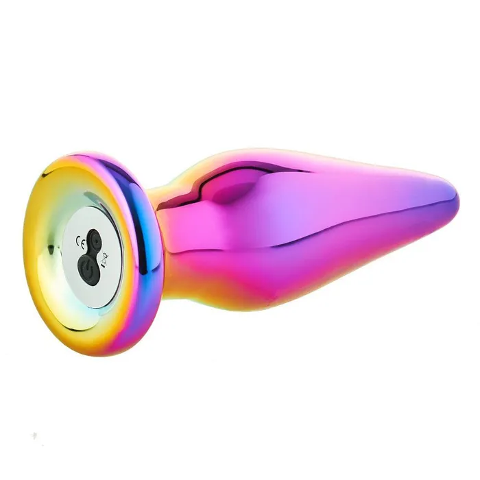 Dream Toys Glamour Glass Remote Control Tapered Butt Plug | Anal