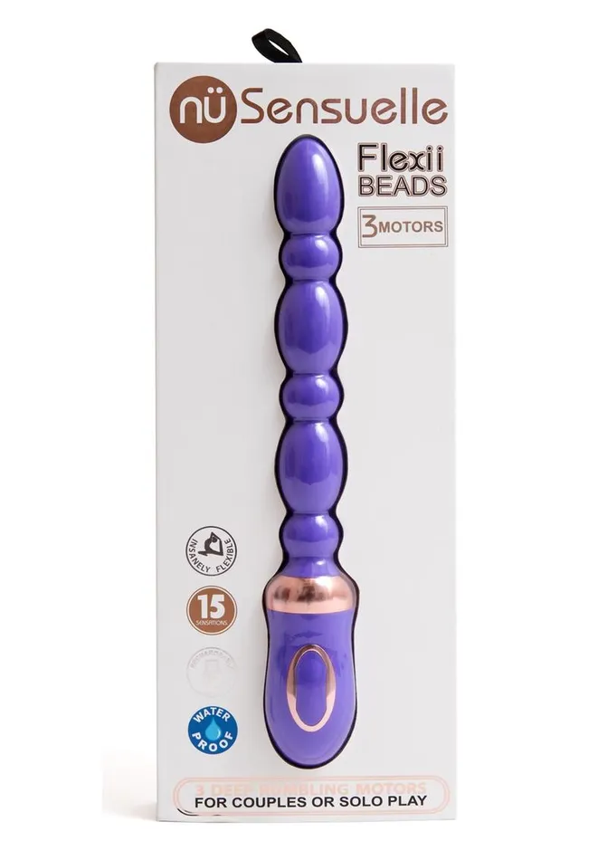 Nu Sensuelle Anal | Sensuelle Flexii Beads Silicone Rechargeable Probe