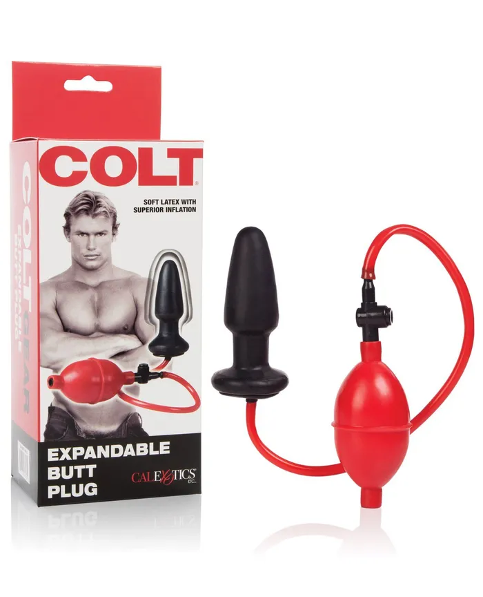 Anal COLT COLT Expandable Butt Plug Black