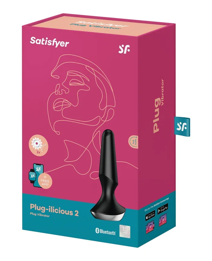 Anal | Satisfyer Satisfyer Plug-ilicious 2 - Black